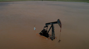 Watch: Drone video shows damage, flooding in Texas Panhandle