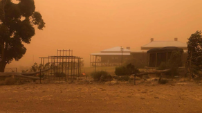 Dust storm creates apocalyptic orange skies across Australia