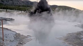 Watch: Eruption at Yellowstone National Park pool caught on camera